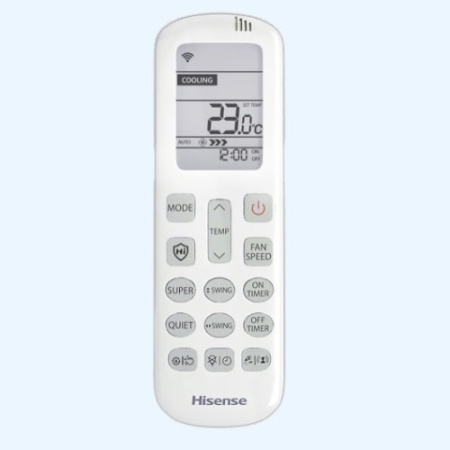 AS-24UW4RBTKB00 Wi-Fi ZOOM DC Inverter Hisense Инверторная сплит-система